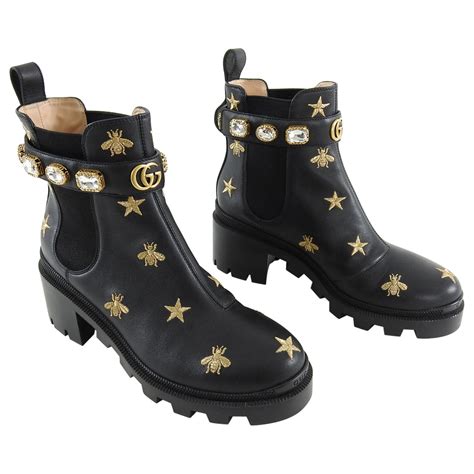 gucci bee star boots